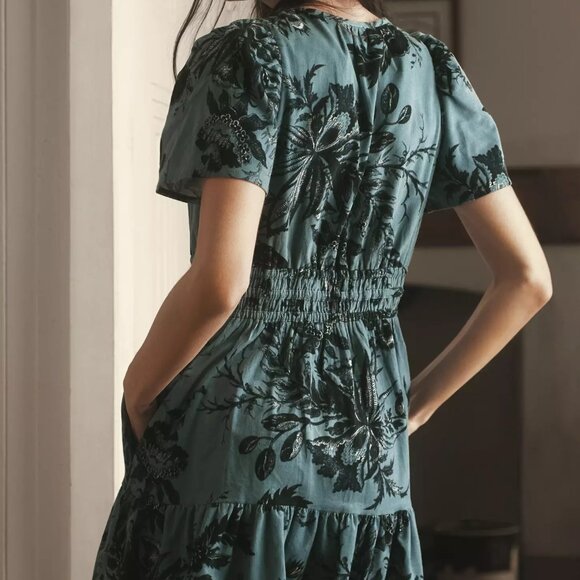 NWT Anthropologie Somerset Corduroy Mini Dress - Picture 3 of 7